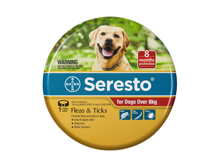 Seresto® Flea & Tick Collar for Dogs Over 8kg