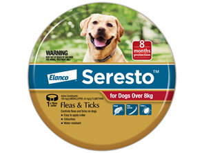 Seresto™ Flea & Tick Collar for Dogs Over 8kg