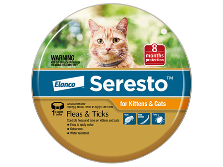 Seresto™ Flea & Tick Collar for Kittens and Cats