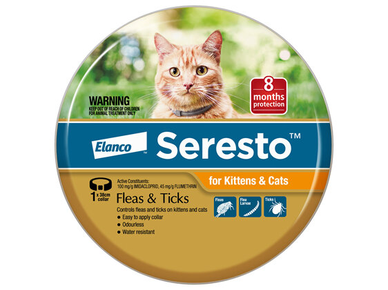 Seresto™ Flea & Tick Collar for Kittens and Cats