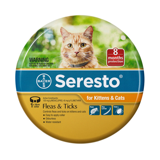Seresto® Flea & Tick Collar for Kittens & Cats Normanby Road Vet Clinic