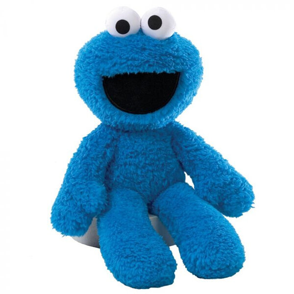 Sesame Street Cookie Monster Take Along Soft Toy 26cm