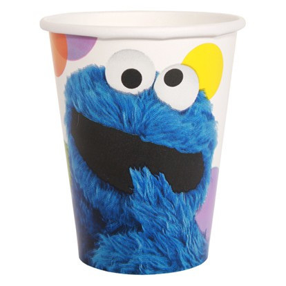 Sesame Street Cups x 8