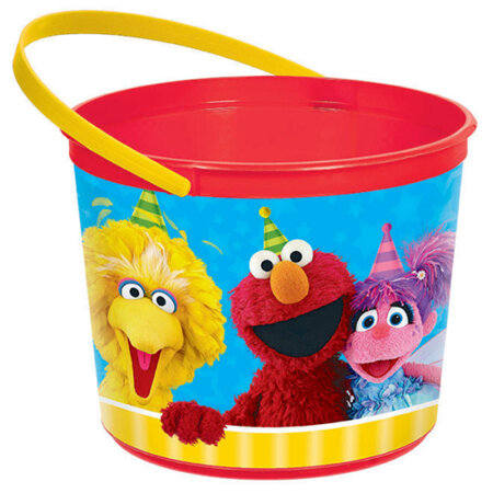 Sesame Street favor bucket