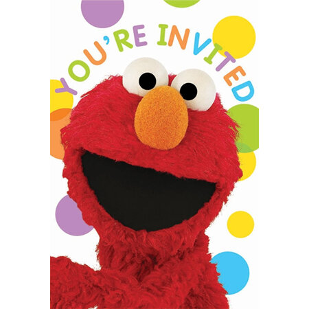 Sesame Street - Party Invites