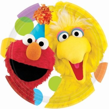 Sesame Street Small Party plates