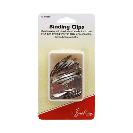 Sew Easy Binding Clips 30 Pack