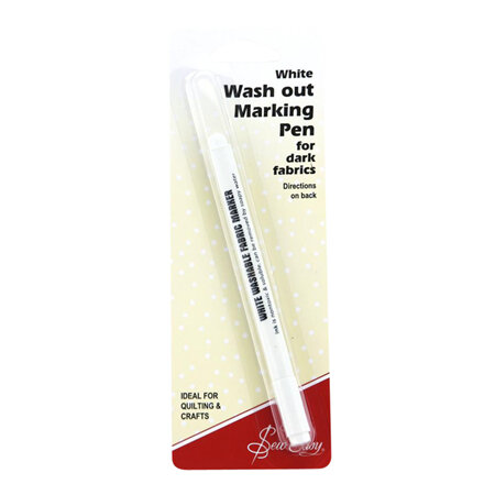 Sew Easy White Wash Out Marking Pen