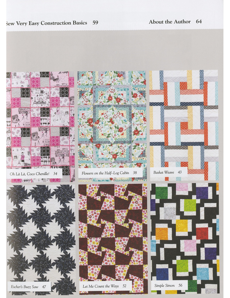 Sew Very Easy Quilt Favourites from Laura Coia