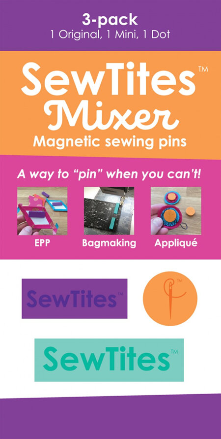 SewTites Mixer 3 Pack Magnetic Sewing Pins