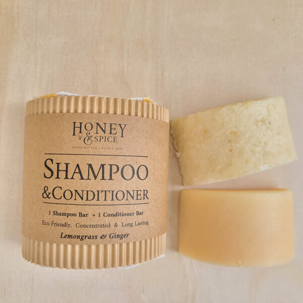 Shampoo & Conditioner Bar Set