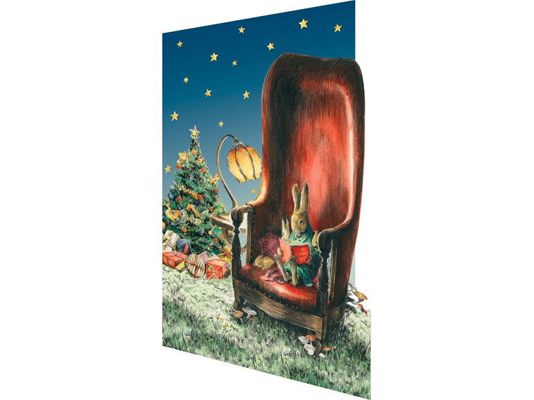 Share the joy of Christmas with this set of 5 cards from Roger La Borde.