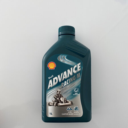 SHELL M ADVANCE RACING CASTOR/SYNTHETIC 1 LTR