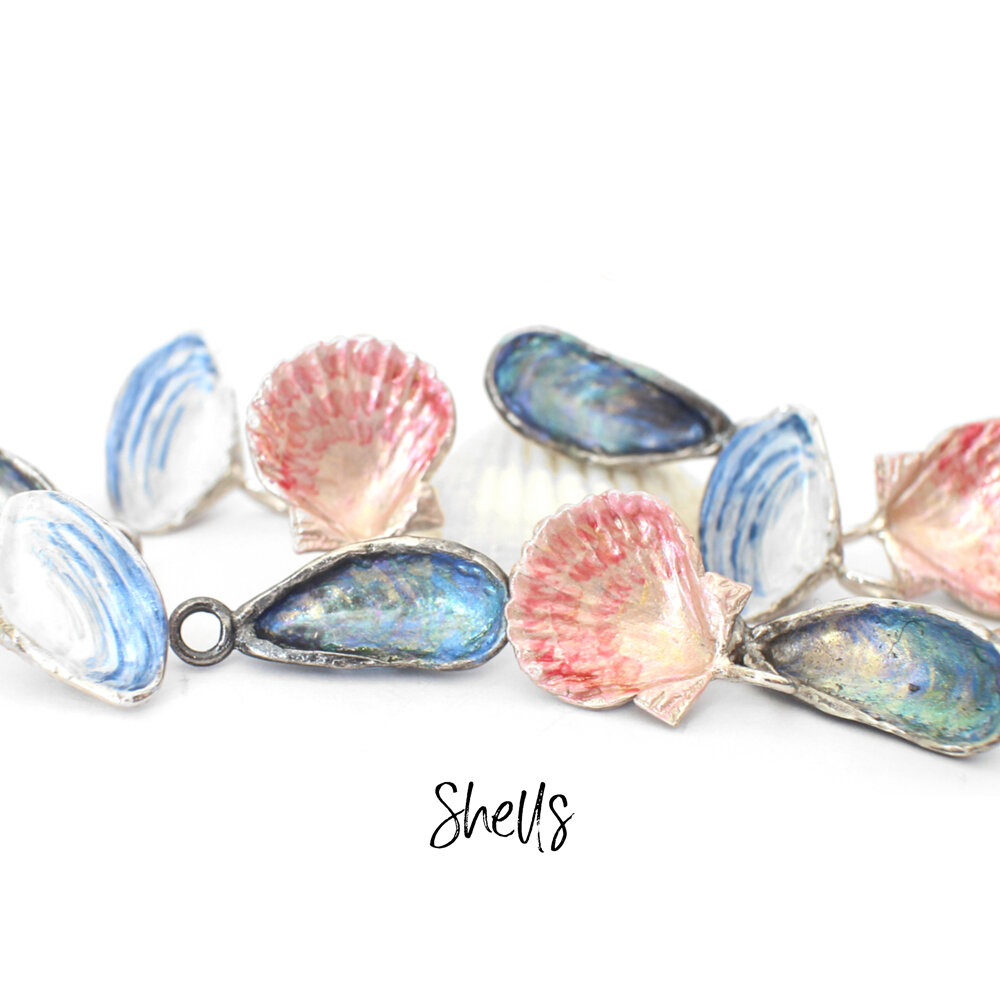 shells collection link fanshells mussels pipi paua abalone earrings necklaces nz