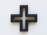 Silicone Cross Teether