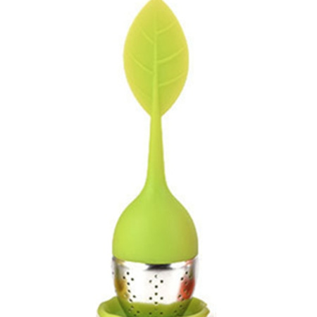 Silicone & Stainless Leaf Infuser