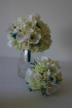 silk wedding bouquets