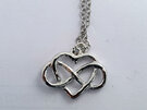 Silver Celtic Knot Heart Pendant