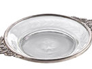 Silver Handle Round Tray