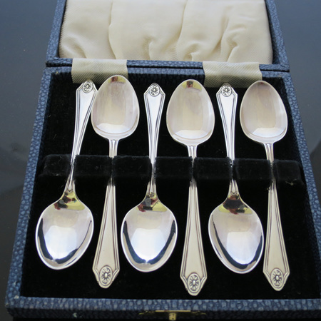 Silver plate teaspoons