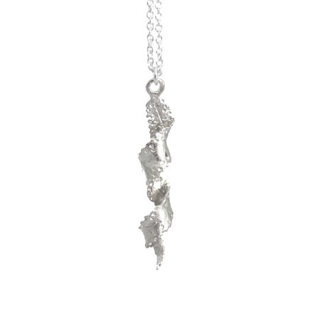 Silver Rimurimu Spiral Necklace