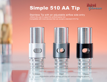 Simple 510 AA Tip