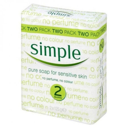 SIMPLE PURE SOAP TWIN PACK