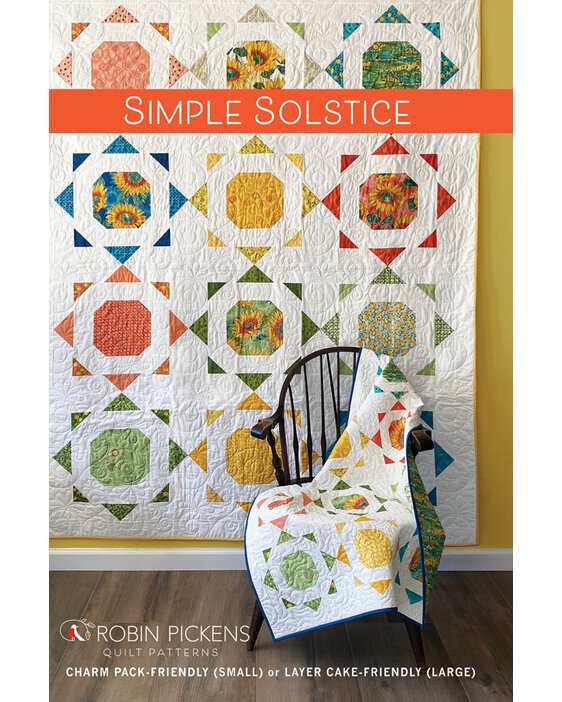Simple Solstice Quilt Pattern from Robin Pickens