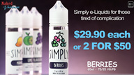 Simply - Berries - 60ml - e-Liquid