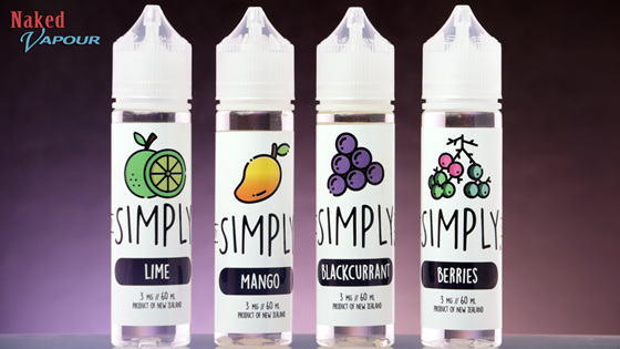 Simply e-Liquids now at Naked Vapour