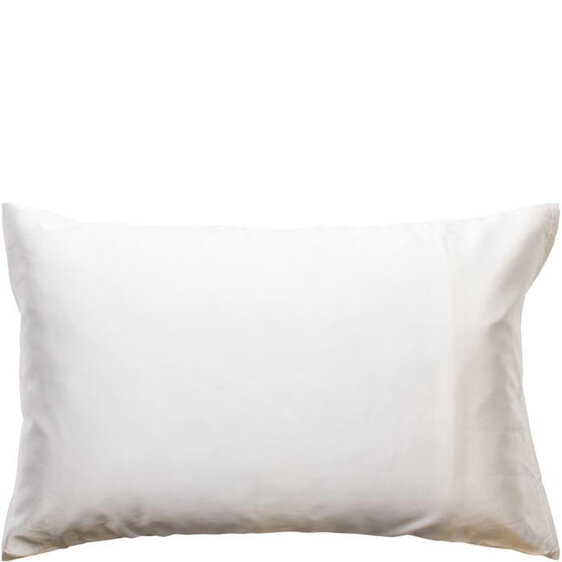 Simply Essential Satin Pillow Slip Black hair pillowcase
