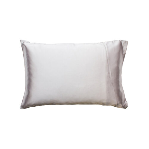 Simply Essential Satin Pillow Slip Silver