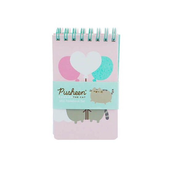 Simply Pusheen the Cat Mini Notebook Set