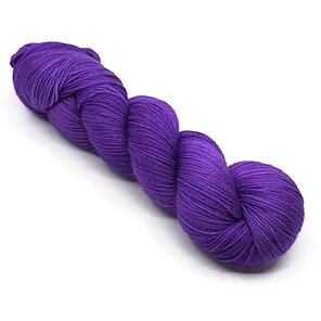 skein 4ply merino/nylon in a vibrant violet purple
