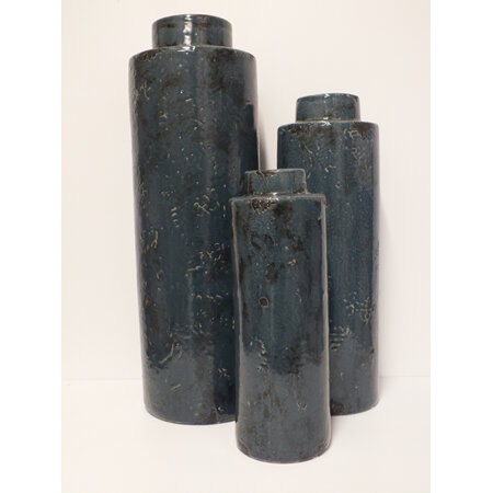 Skyline Vase  - Slate in 3 sizes CO860-862