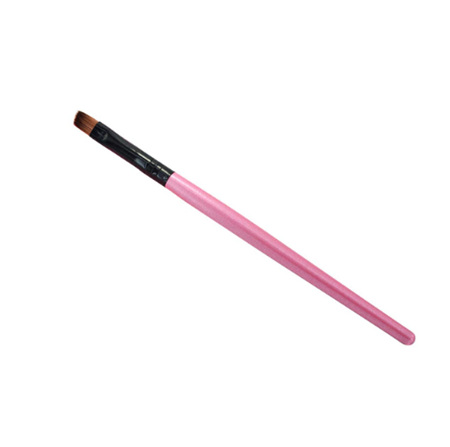 Slanted Eyeshadow Brush - Pink & Black