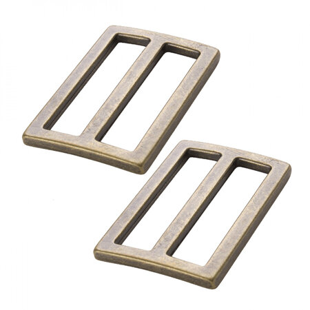 Slider Widemouth 1-1/2in Antique Brass X 2 from By Annie