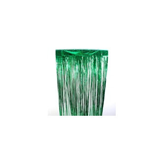 Slit Foil Curtain 2 Ply Green - 910mm x 1.82m