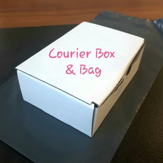 Small courier box and bag