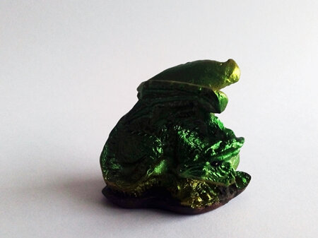Small Green Dragon Ornament