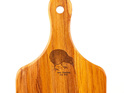 small handle board -  heart rimu - kiwi