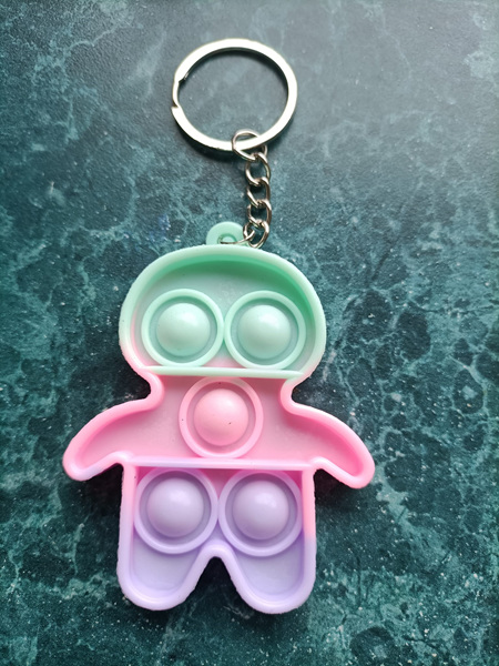 Small Pop it with keyring - Kid