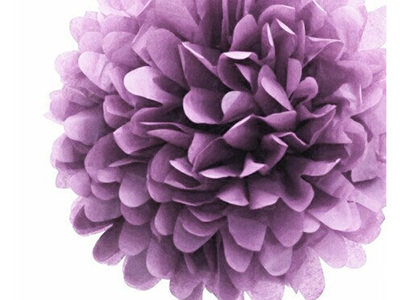 pom nz pom garland purple pom Small   21cm pom