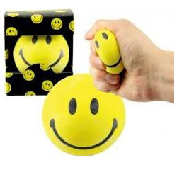 Smiley face stress ball PLU4516