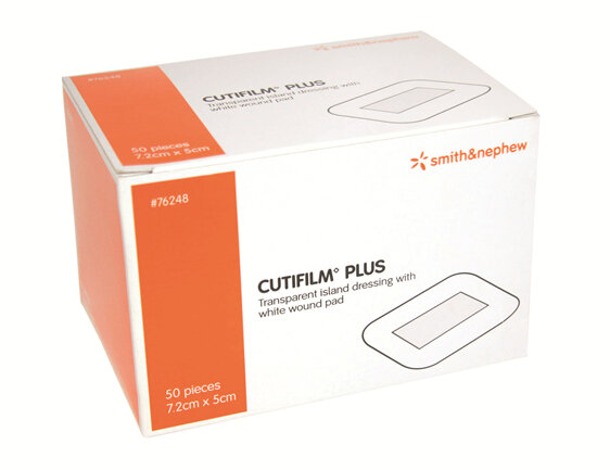 Smith & Nephew Cutifilm Plus Wht Pad 5X7.2Cm