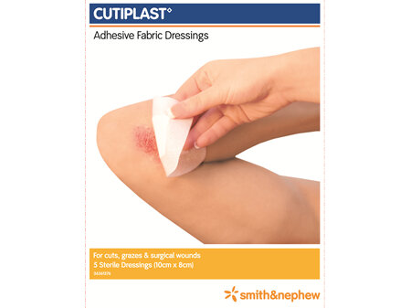 Smith & Nephew Cutiplast Steril 10Cm X 8Cm Pk5