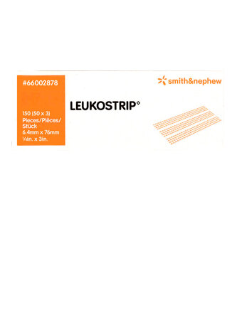 Smith & Nephew Leukostrip Clsr 6.4X76Mmx3