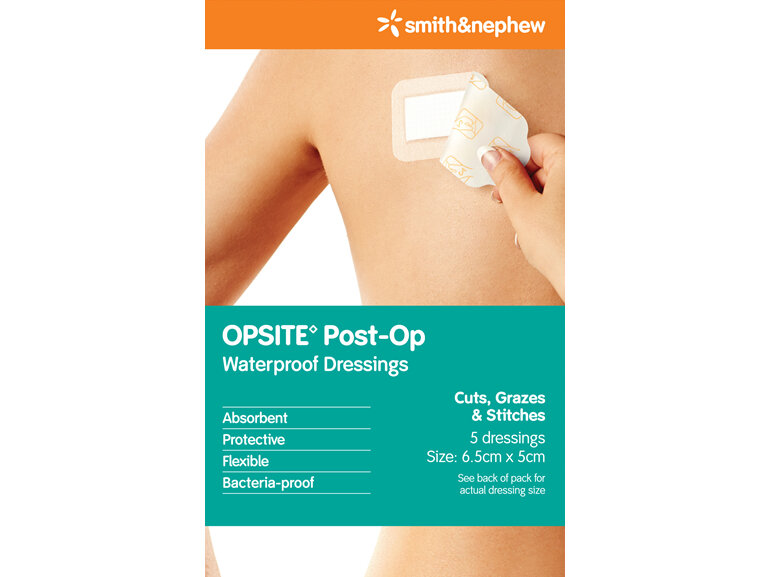 Smith & Nephew Opsite P/Op Dres 6.5X5Cm 5/Cs Pk