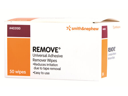 Smith & Nephew Remove Adhesive Wipes