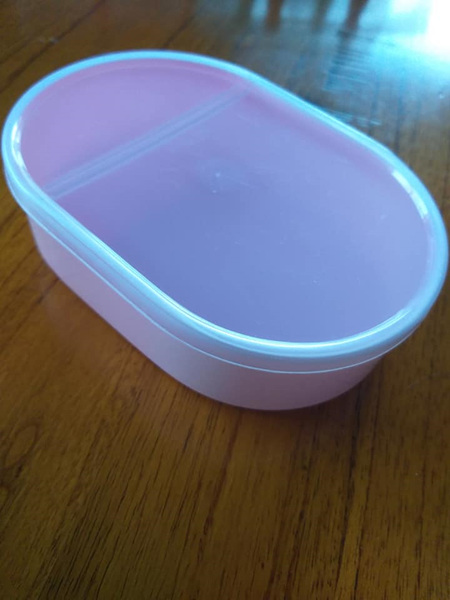 Snack Container with Lid - Pink